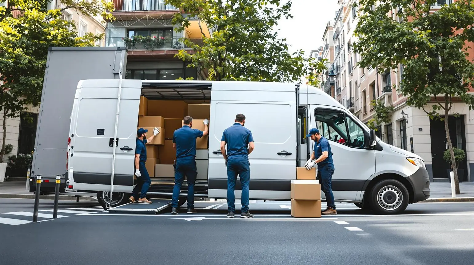 mini mudanzas baratas Barcelona — transporte de cajas y muebles pequeños